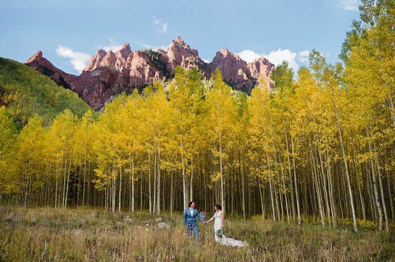 Ashley and Kait’s Maroon Bells Elopement